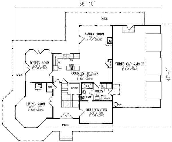 Main Floor Plan: 41-1026