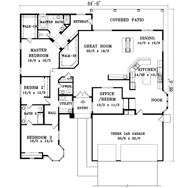Main Floor Plan: 41-1031
