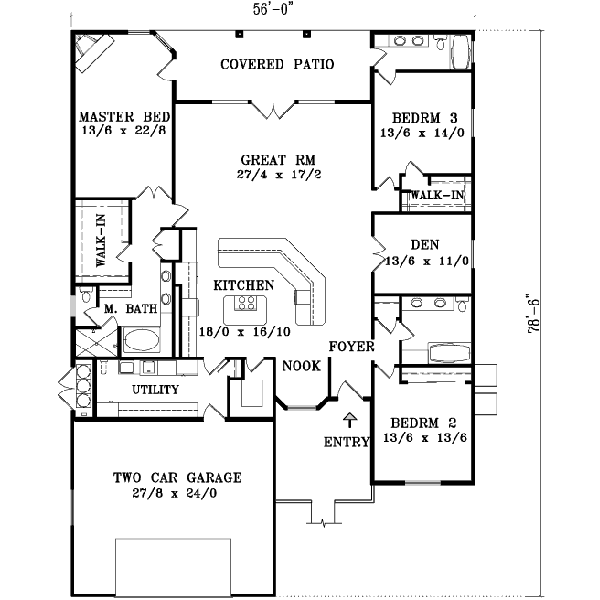 Main Floor Plan: 41-1032