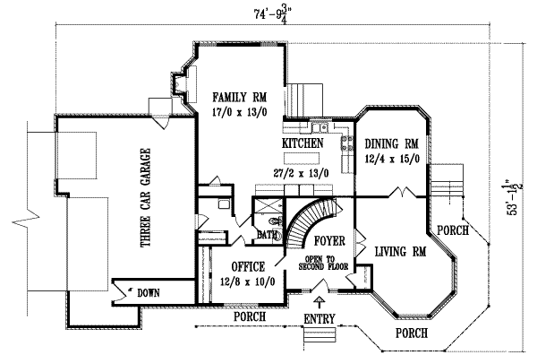 Main Floor Plan: 41-1034