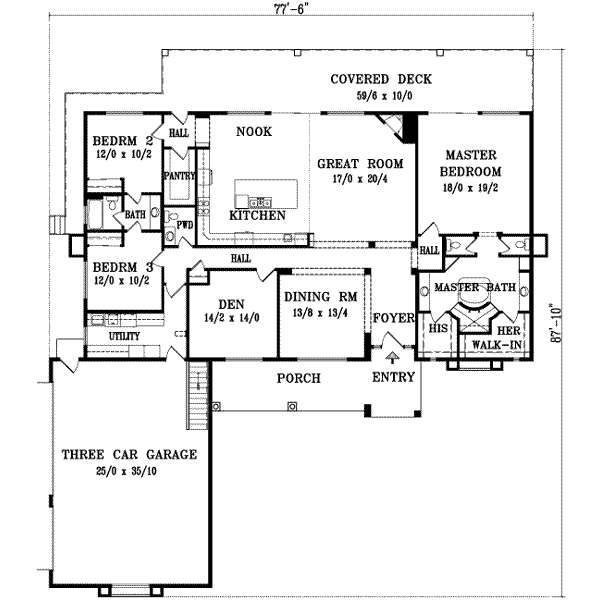 Main Floor Plan: 41-1035