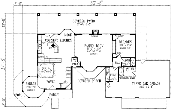 Main Floor Plan: 41-1039