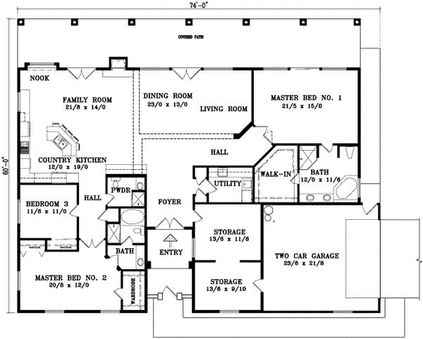 Main Floor Plan: 41-1043