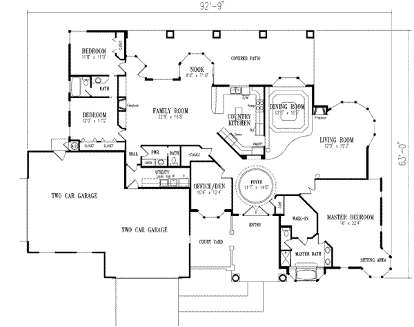 Main Floor Plan: 41-1046