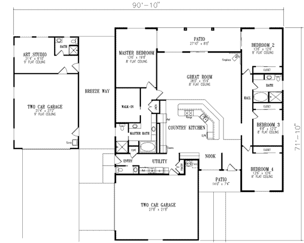 Main Floor Plan: 41-1047