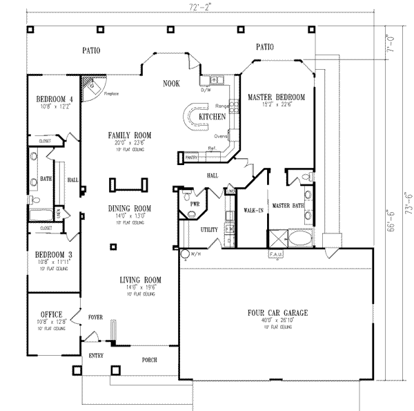 Main Floor Plan: 41-1049