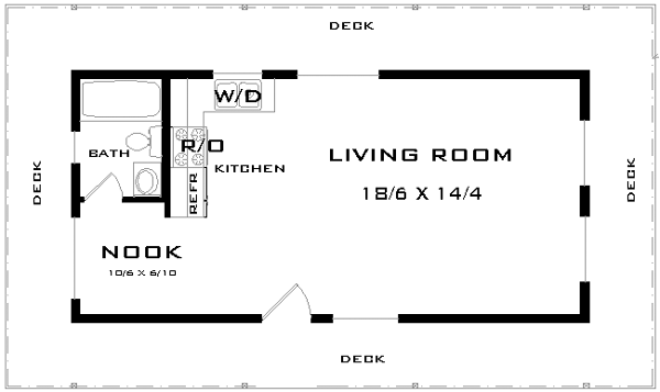 Main Floor Plan: 41-105