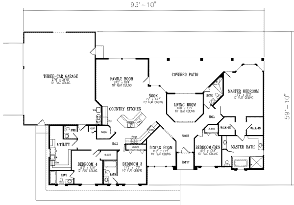Main Floor Plan: 41-1052