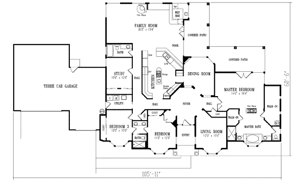 Main Floor Plan: 41-1054