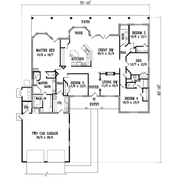Main Floor Plan: 41-1056