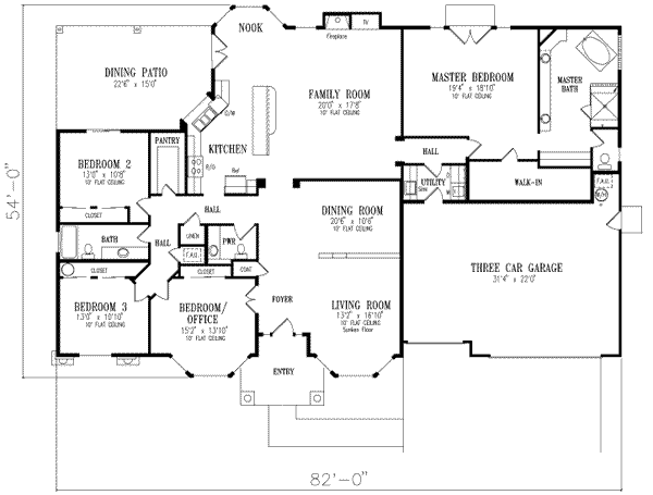 Main Floor Plan: 41-1061