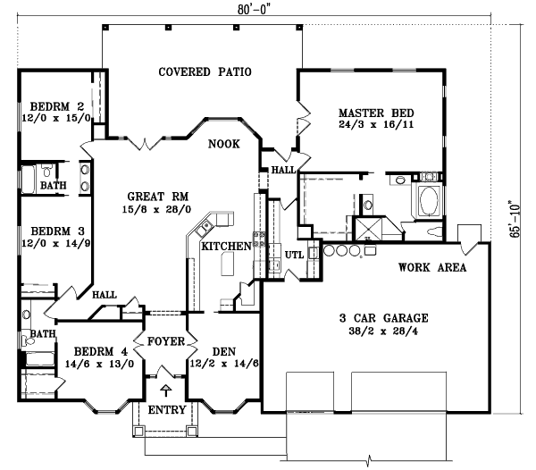 Main Floor Plan: 41-1062