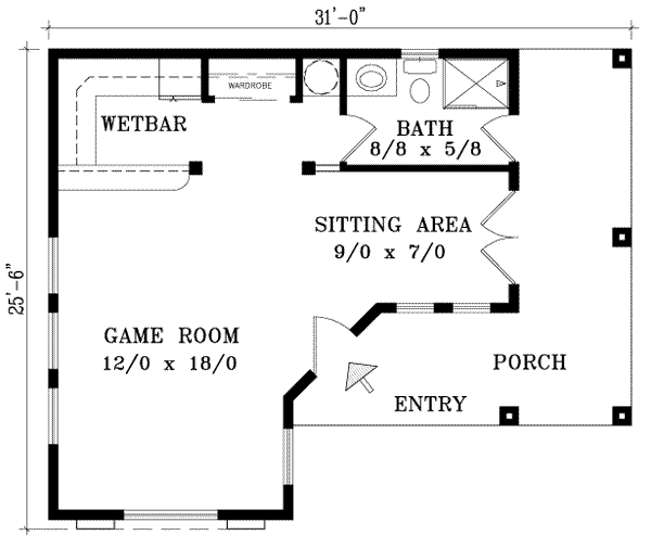 Main Floor Plan: 41-107