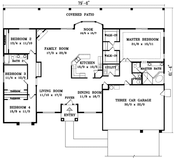 Main Floor Plan: 41-1073