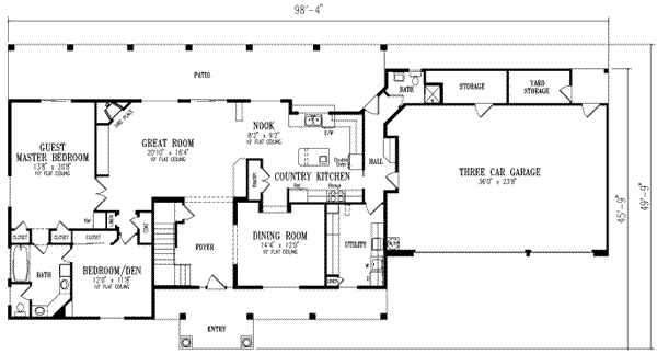 Main Floor Plan: 41-1078