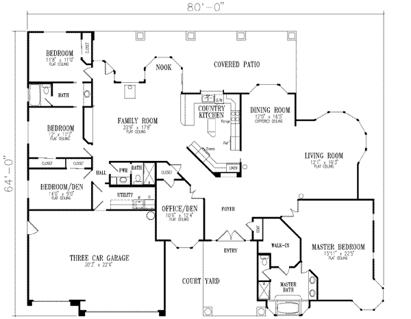 Main Floor Plan: 41-1079