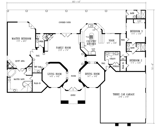 Main Floor Plan: 41-1081