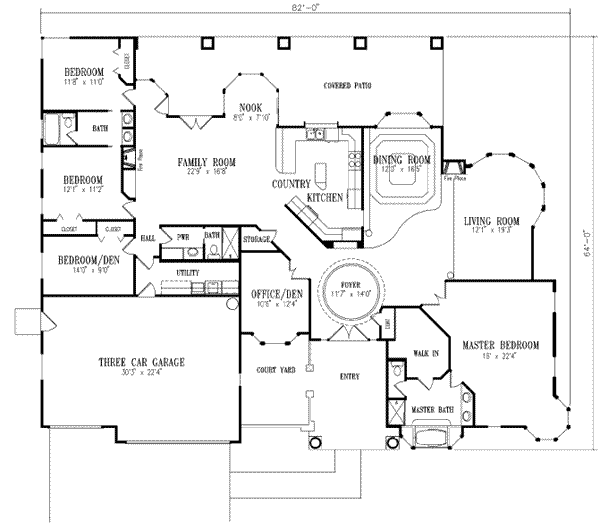 Main Floor Plan: 41-1082