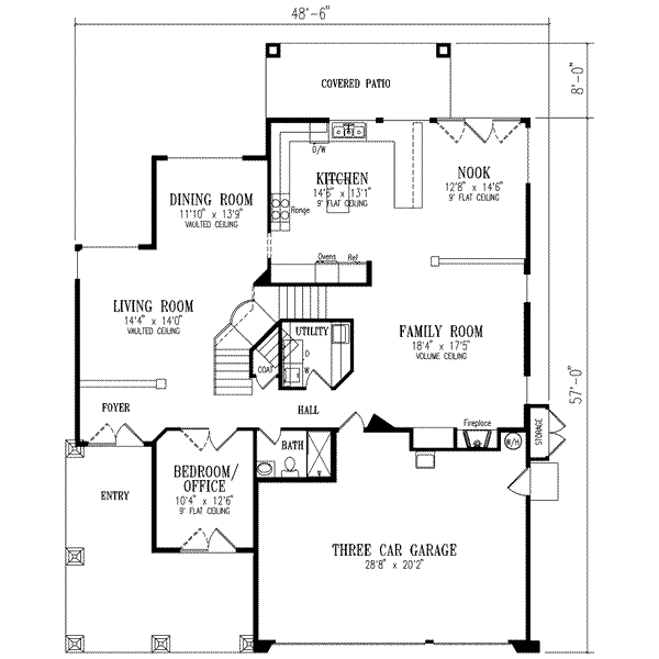 Main Floor Plan: 41-1083