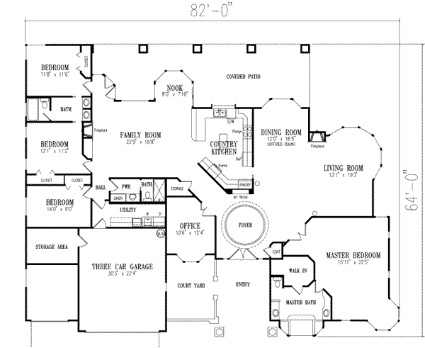 Main Floor Plan: 41-1086