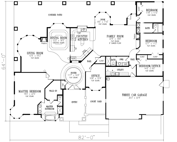 Main Floor Plan: 41-1087