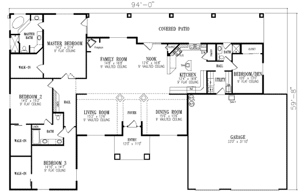 Main Floor Plan: 41-1089