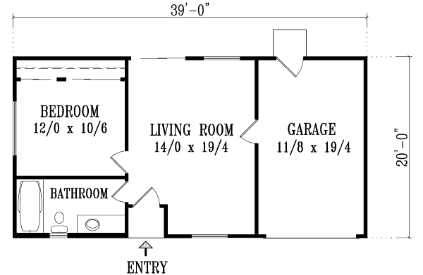 Main Floor Plan: 41-109