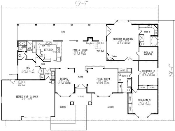 Main Floor Plan: 41-1092