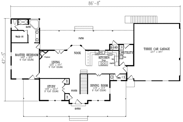 Main Floor Plan: 41-1095