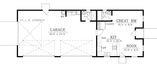 Main Floor Plan: 41-110