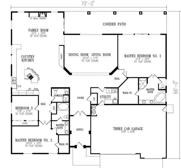 Main Floor Plan: 41-1101