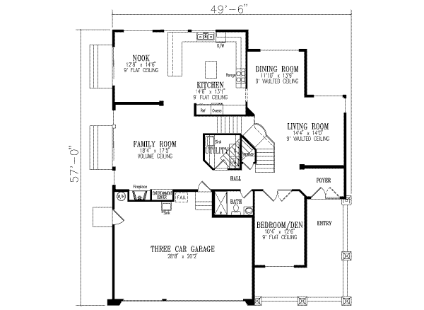 Main Floor Plan: 41-1104