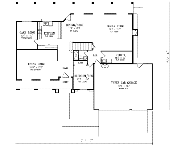 Main Floor Plan: 41-1105