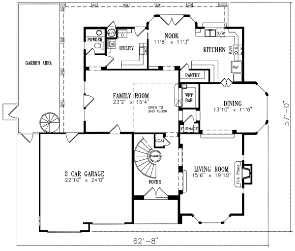 Main Floor Plan: 41-1106