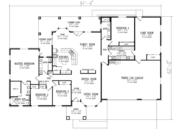 Main Floor Plan: 41-1107