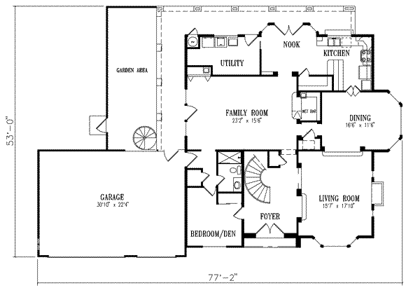 Main Floor Plan: 41-1111