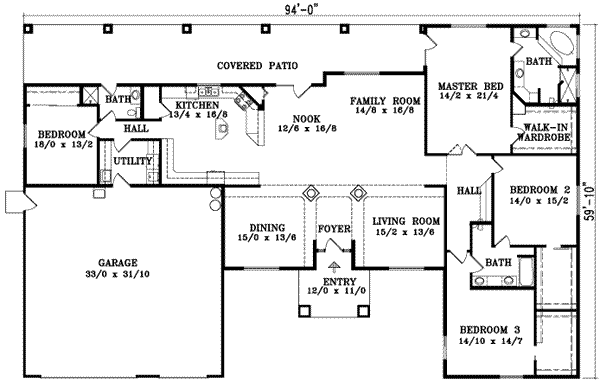 Main Floor Plan: 41-1121