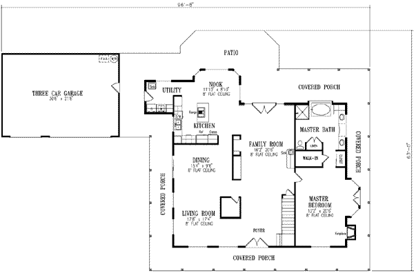 Main Floor Plan: 41-1125