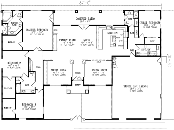 Main Floor Plan: 41-1130