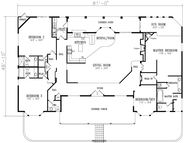 Main Floor Plan: 41-1132