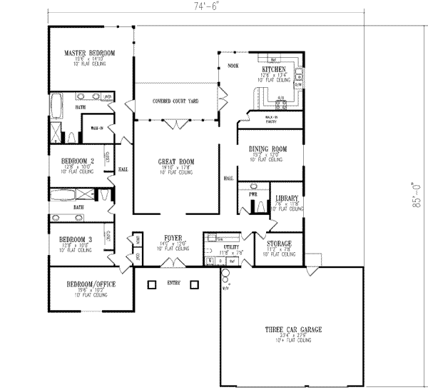 Main Floor Plan: 41-1134