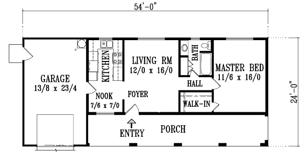 Main Floor Plan: 41-114