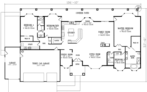 Main Floor Plan: 41-1140