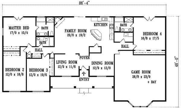 Main Floor Plan: 41-1142