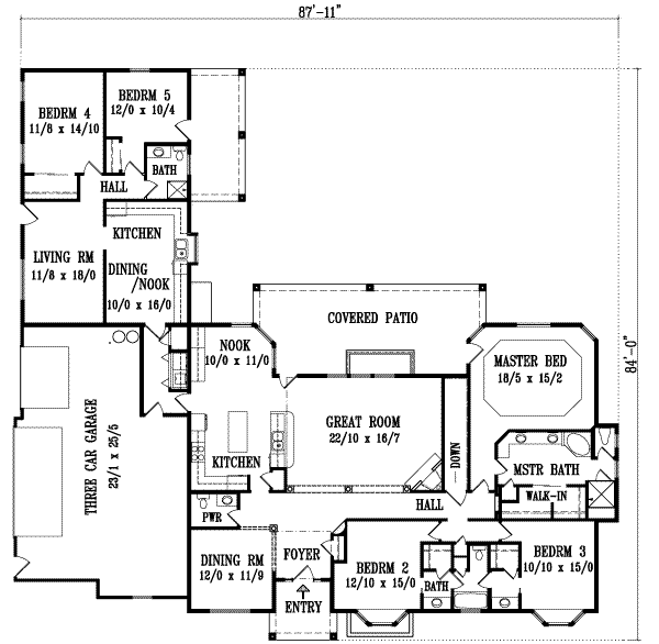 Main Floor Plan: 41-1144