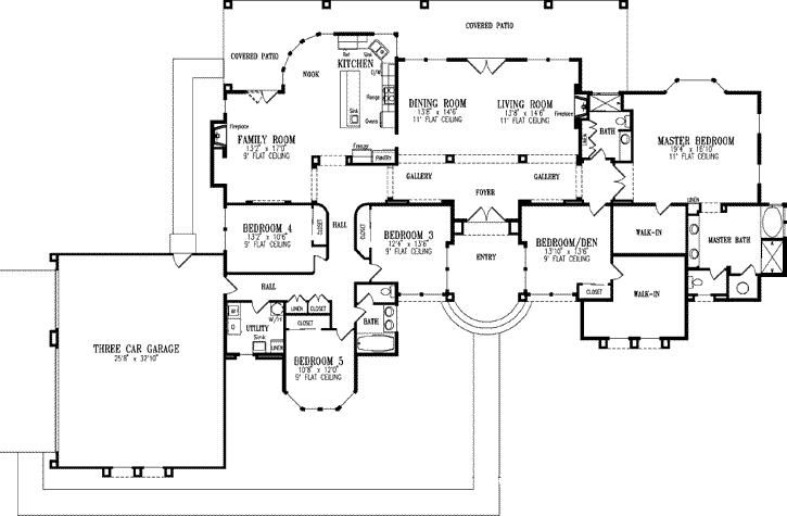 Main Floor Plan: 41-1145