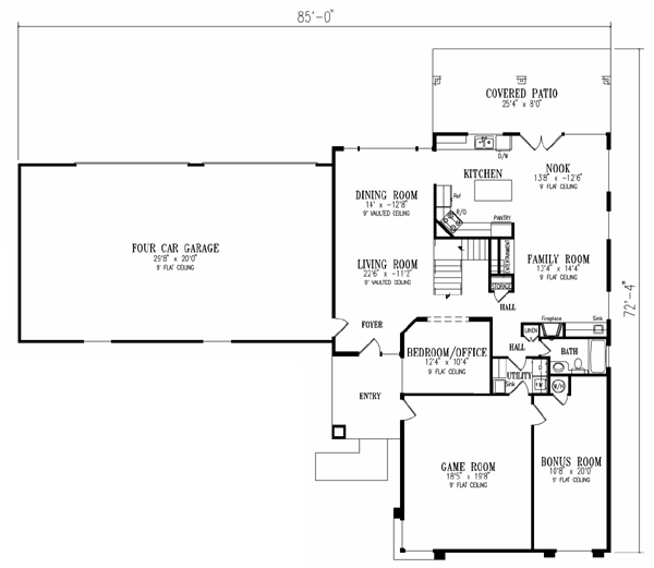 Main Floor Plan: 41-1146