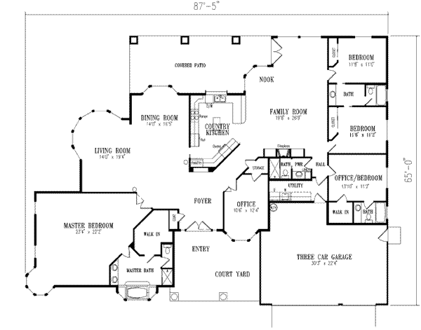 Main Floor Plan: 41-1147