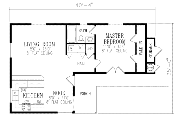 Main Floor Plan: 41-115