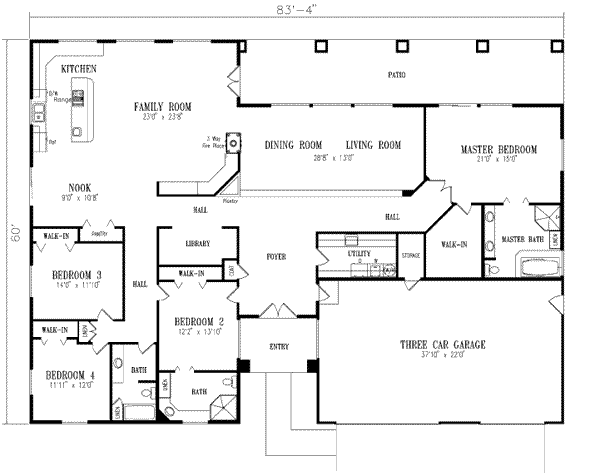 Main Floor Plan: 41-1150